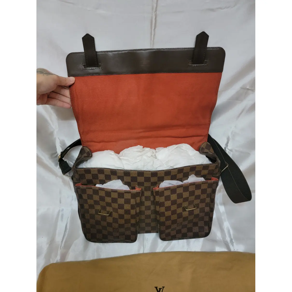 Broadway leather bag Louis Vuitton - Vintage