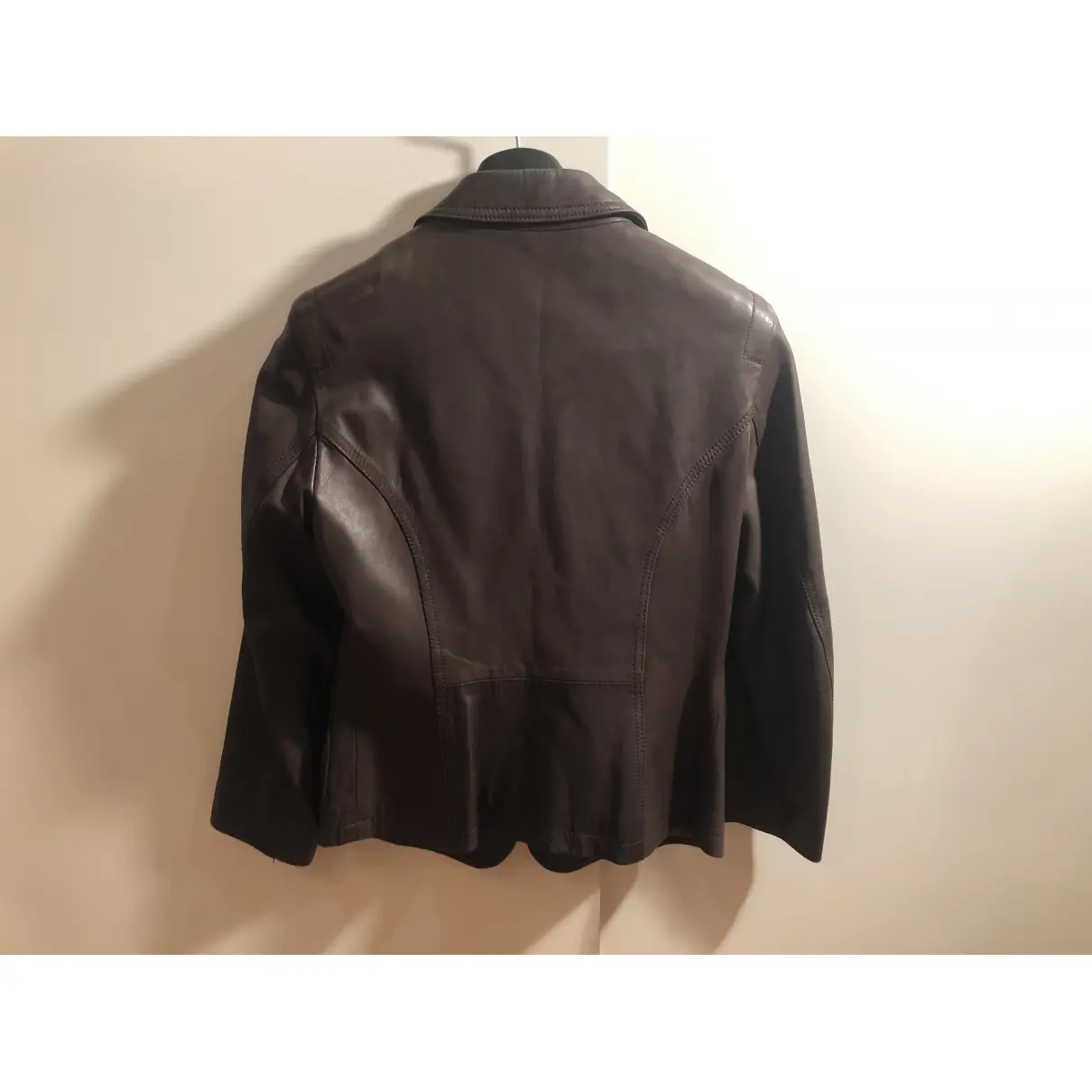 Brooksfield Leather short vest for sale