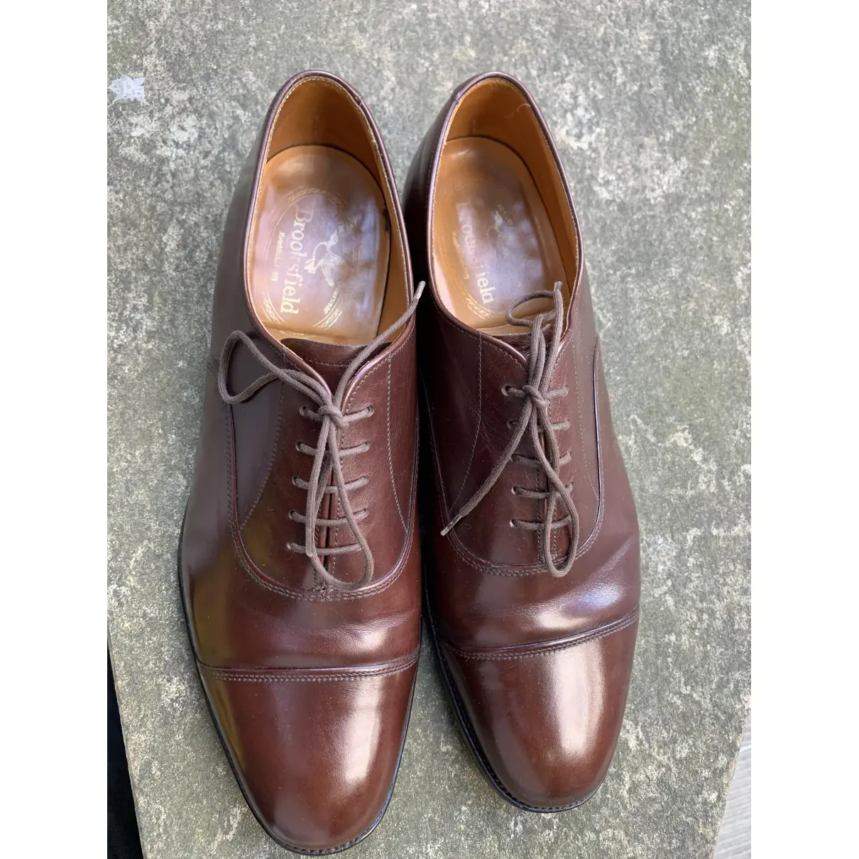 Leather lace ups Brooksfield