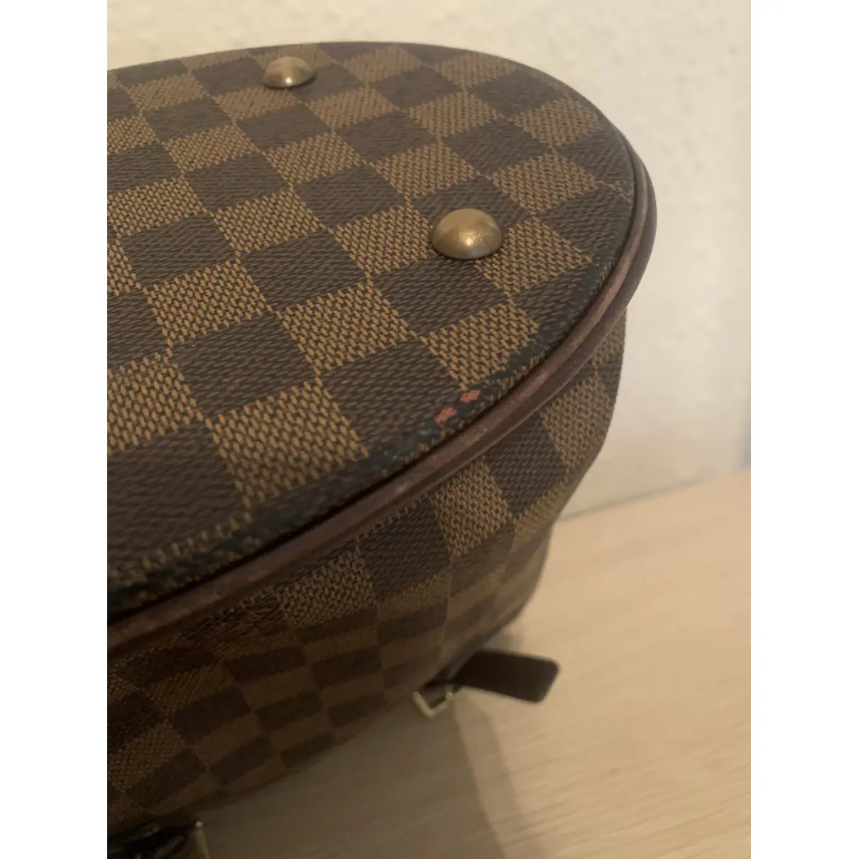 Bucket leather handbag Louis Vuitton - Vintage