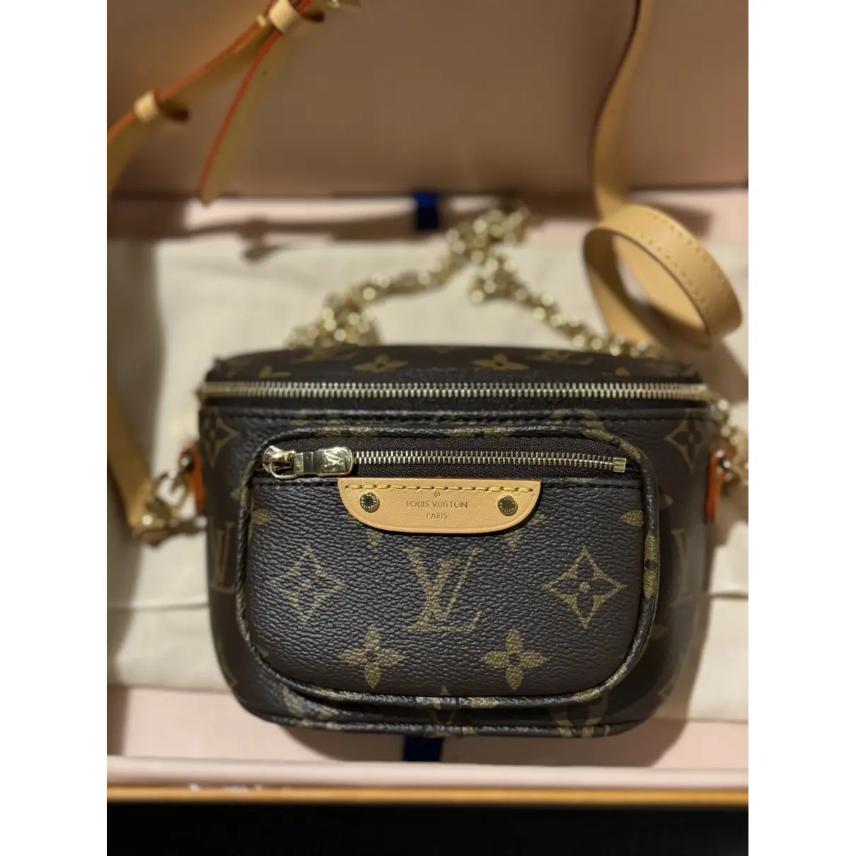Buy Louis Vuitton Bum Bag / Sac Ceinture leather mini bag online