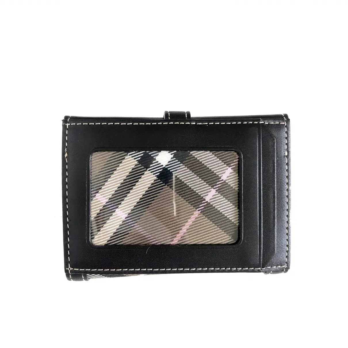 Buy Burberry Leather card wallet online