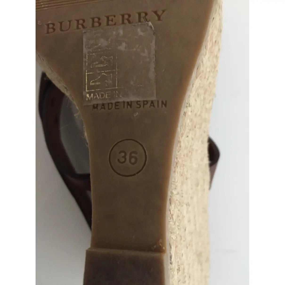 Buy Burberry Leather sandals online