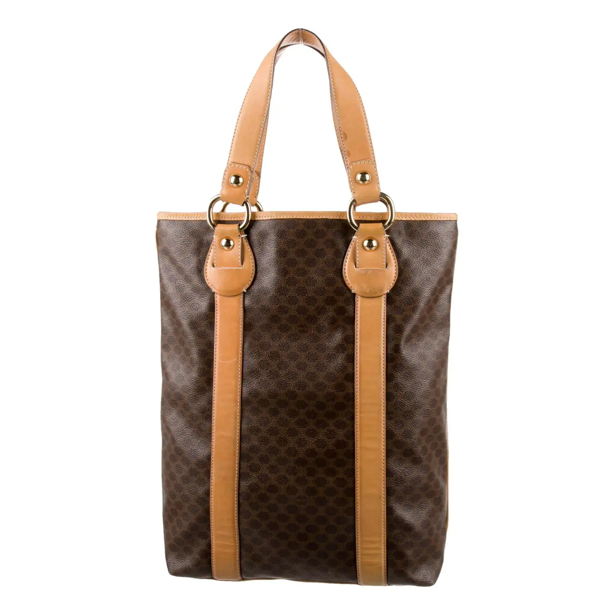 Cabas leather handbag