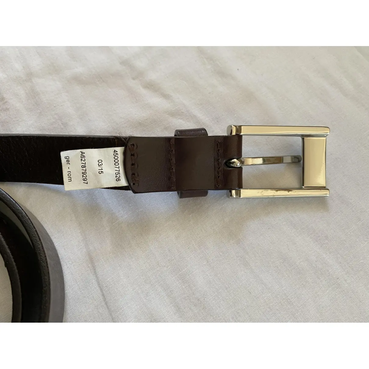 Buy Calvin Klein Leather belt online - Vintage