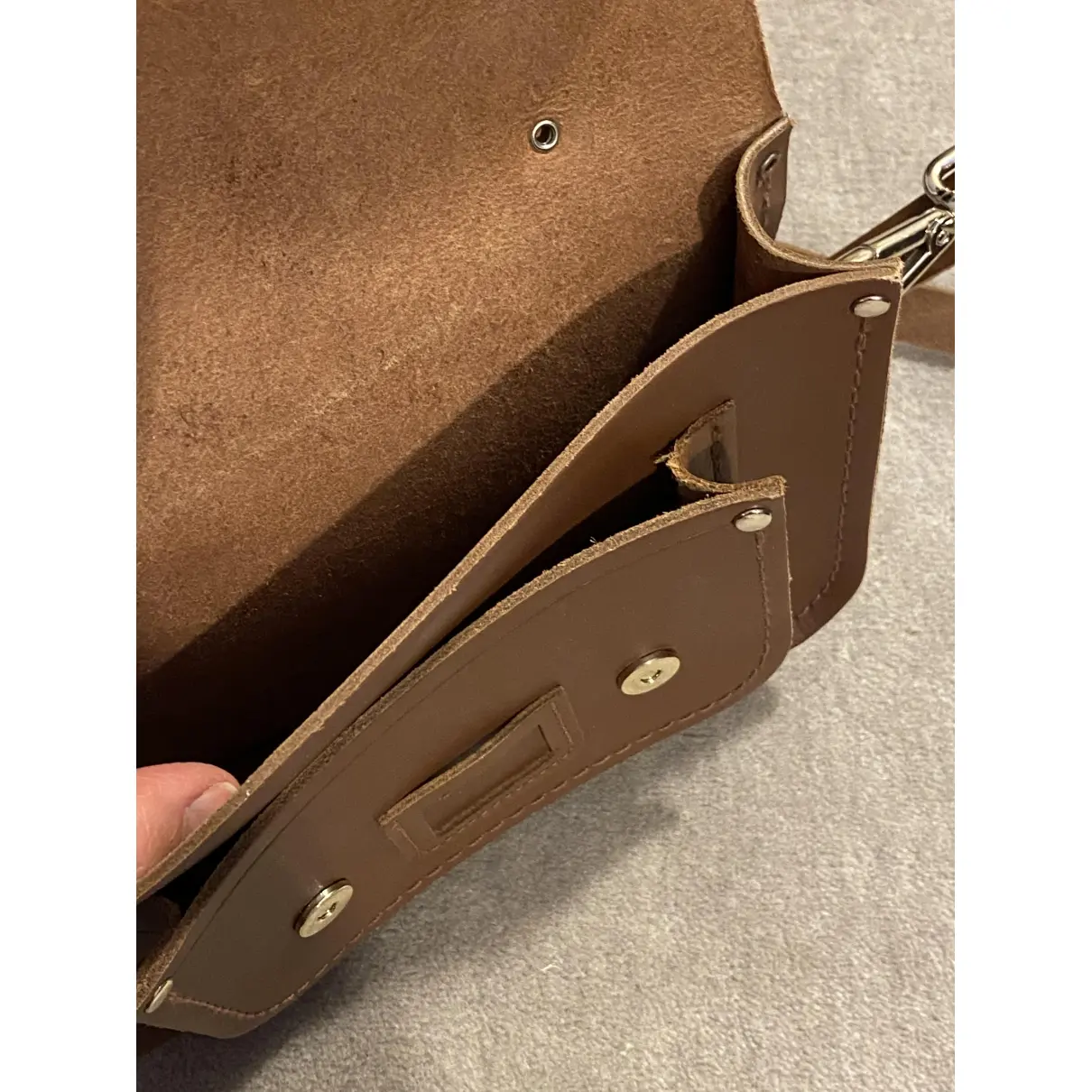 Leather satchel Cambridge Satchel Company