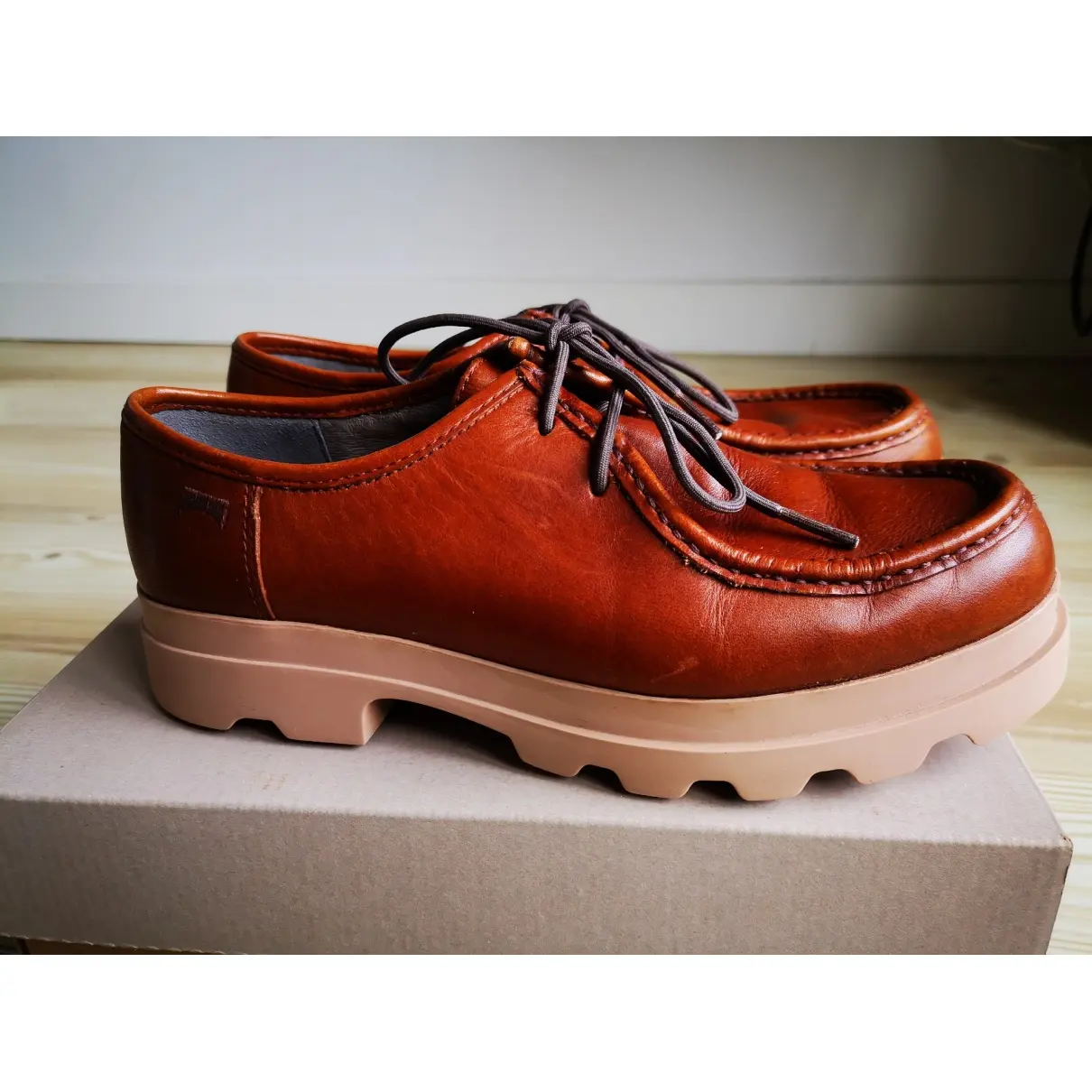 Buy Camper Leather lace ups online