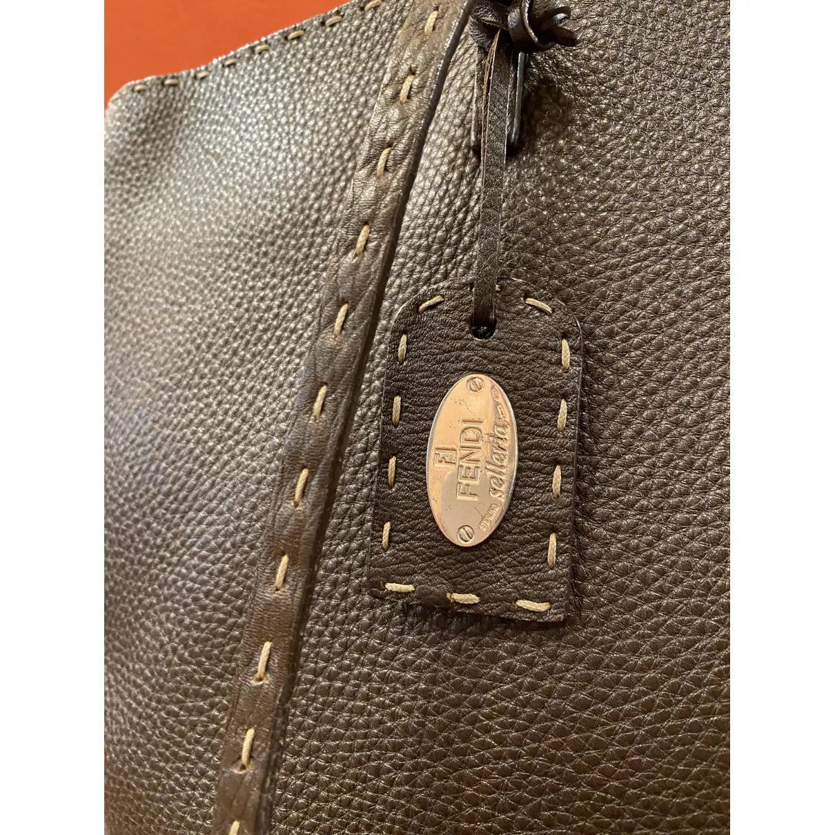 Buy Fendi Carla Selleria leather tote online