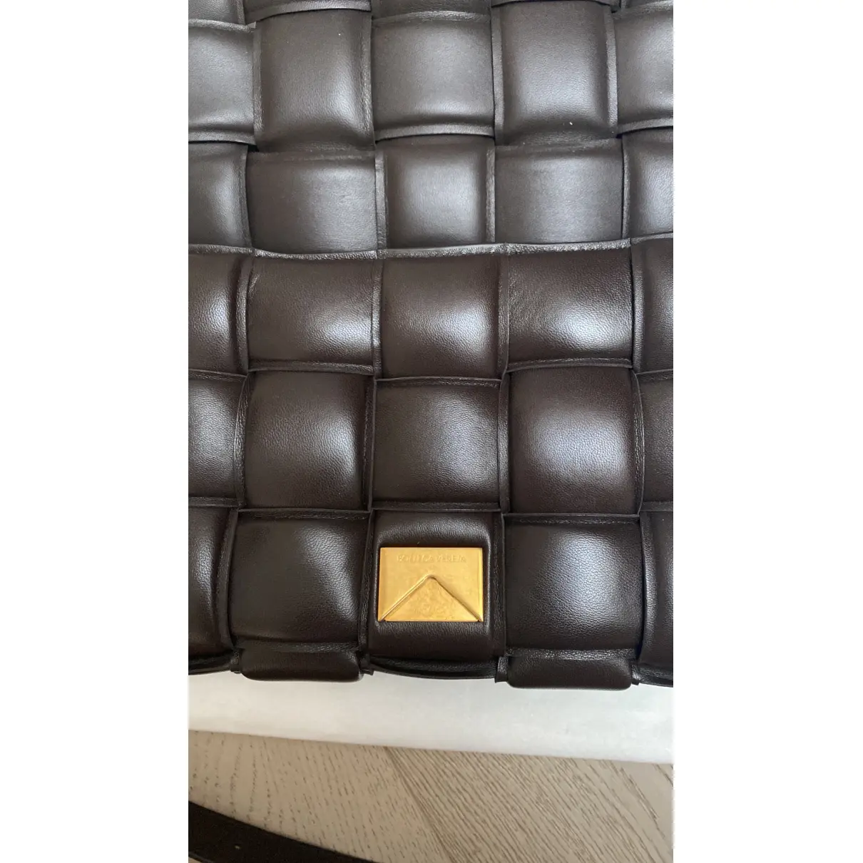 Cassette Padded leather crossbody bag Bottega Veneta