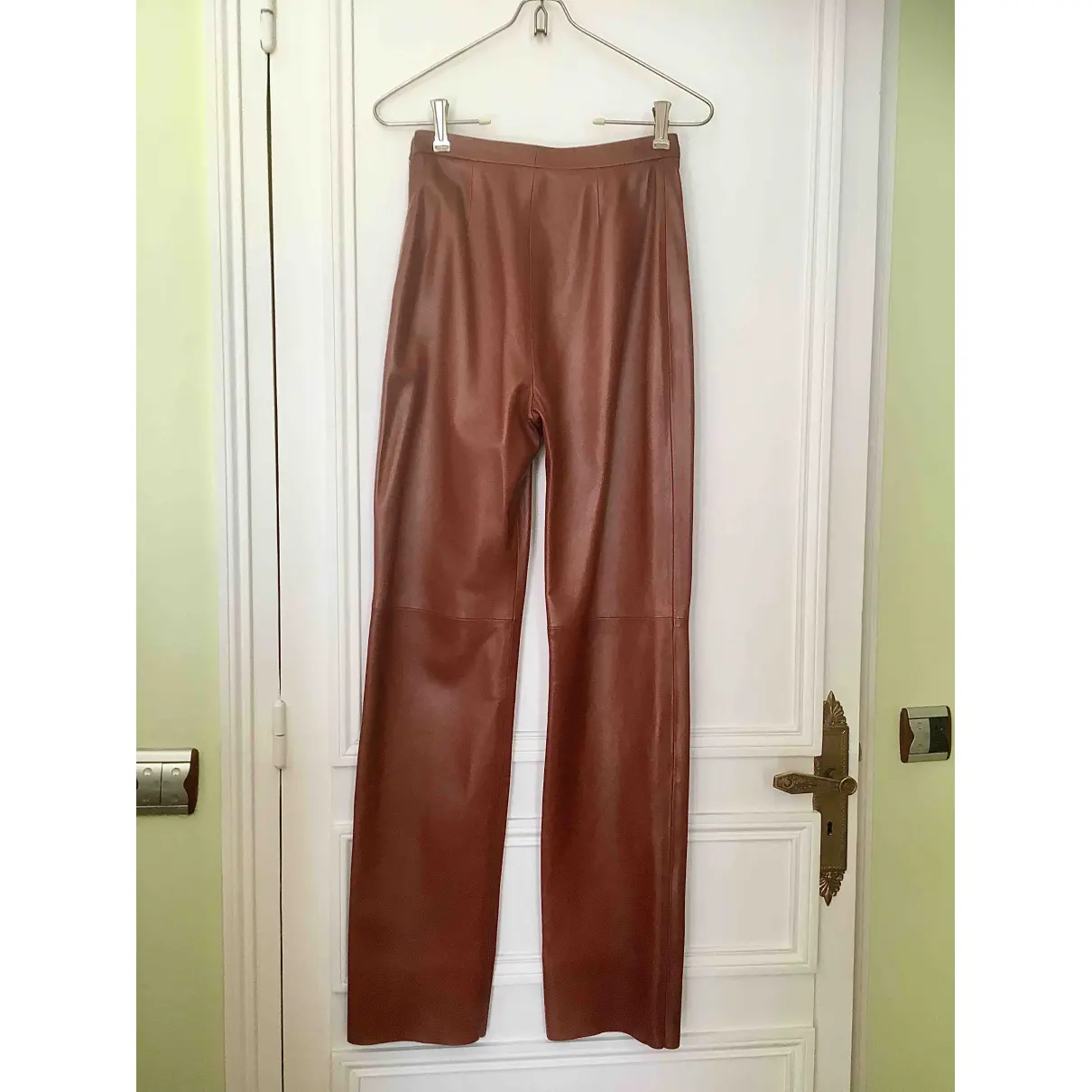 Leather trousers Celine
