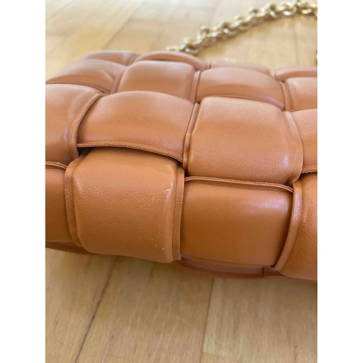 Chain Cassette leather crossbody bag Bottega Veneta
