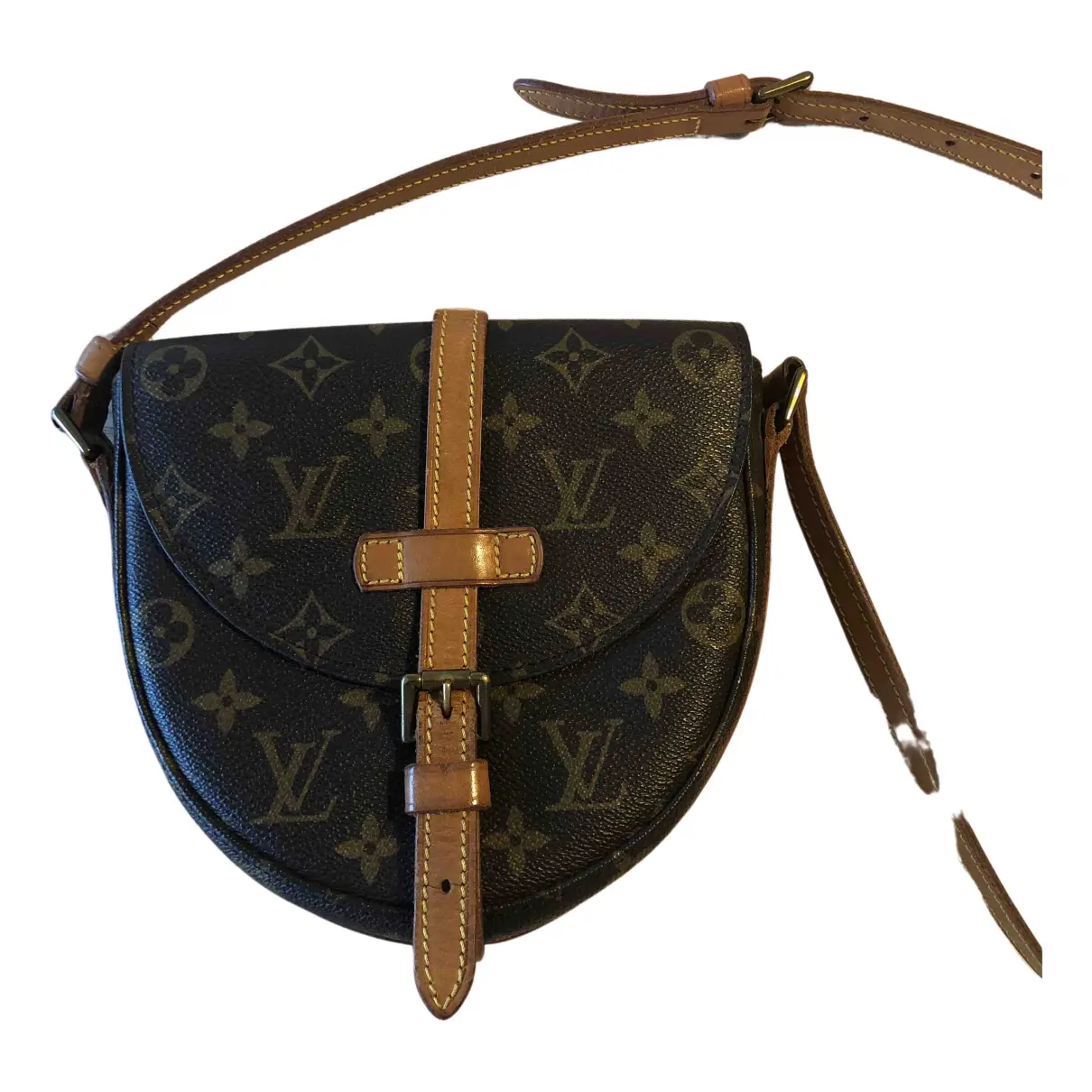 Chantilly leather crossbody bag Louis Vuitton - Vintage