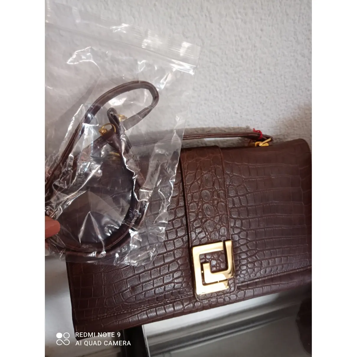 Leather handbag Charles Jourdan