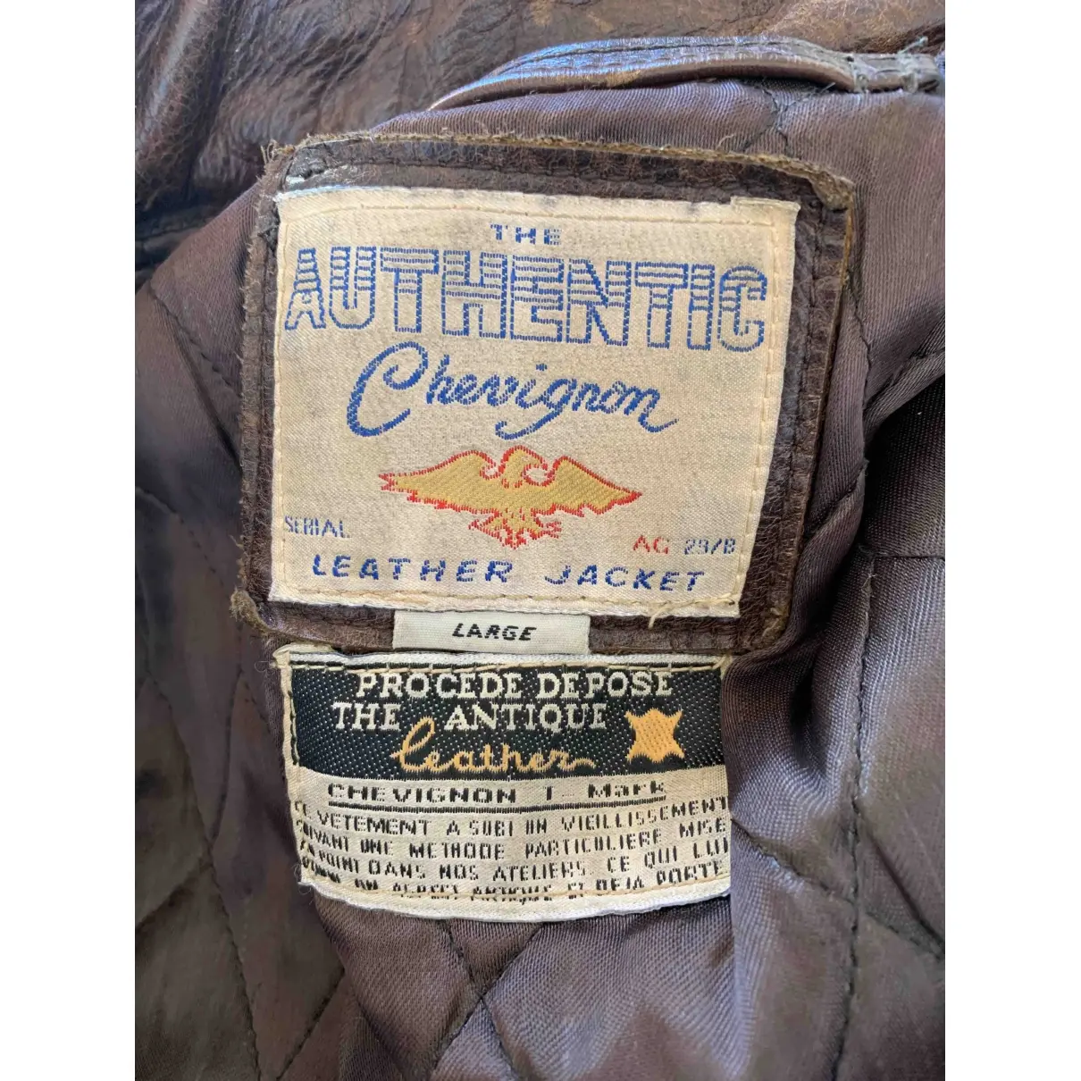 Buy Chevignon Leather biker jacket online