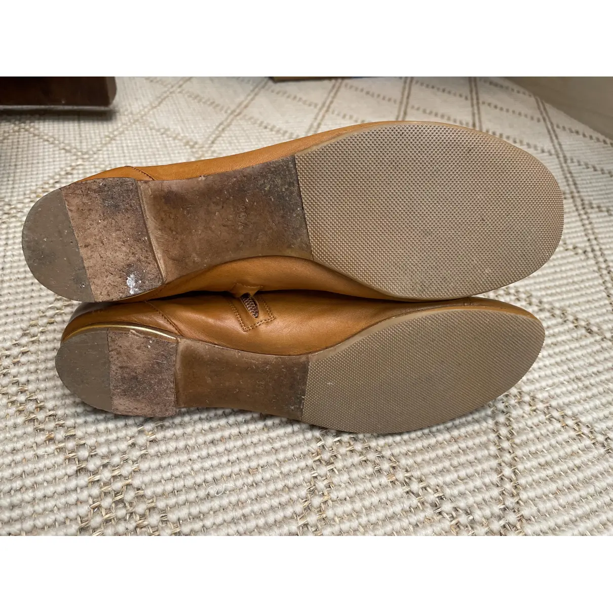 Leather ankle boots Chloé - Vintage