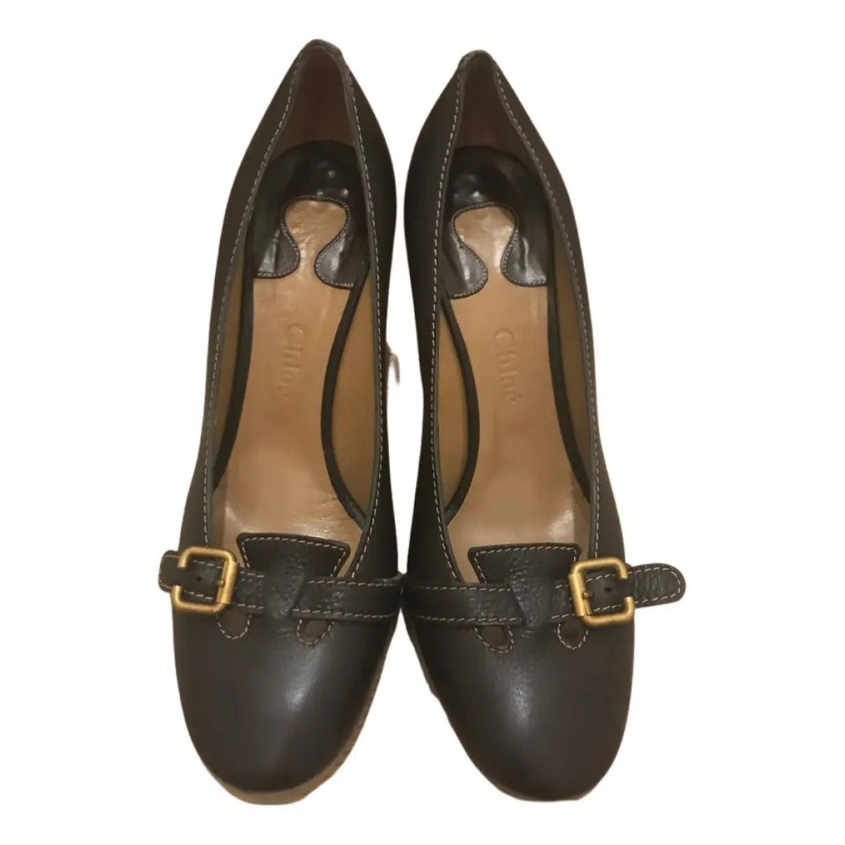 Buy Chloé Leather heels online - Vintage