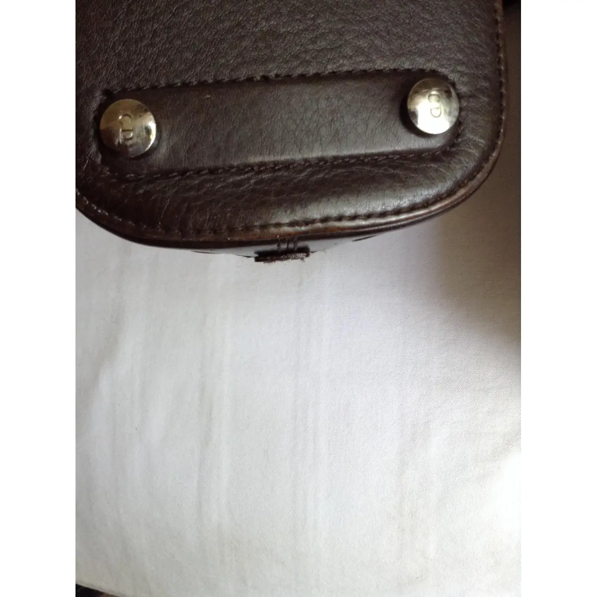 Buy Christian Dior Leather handbag online - Vintage