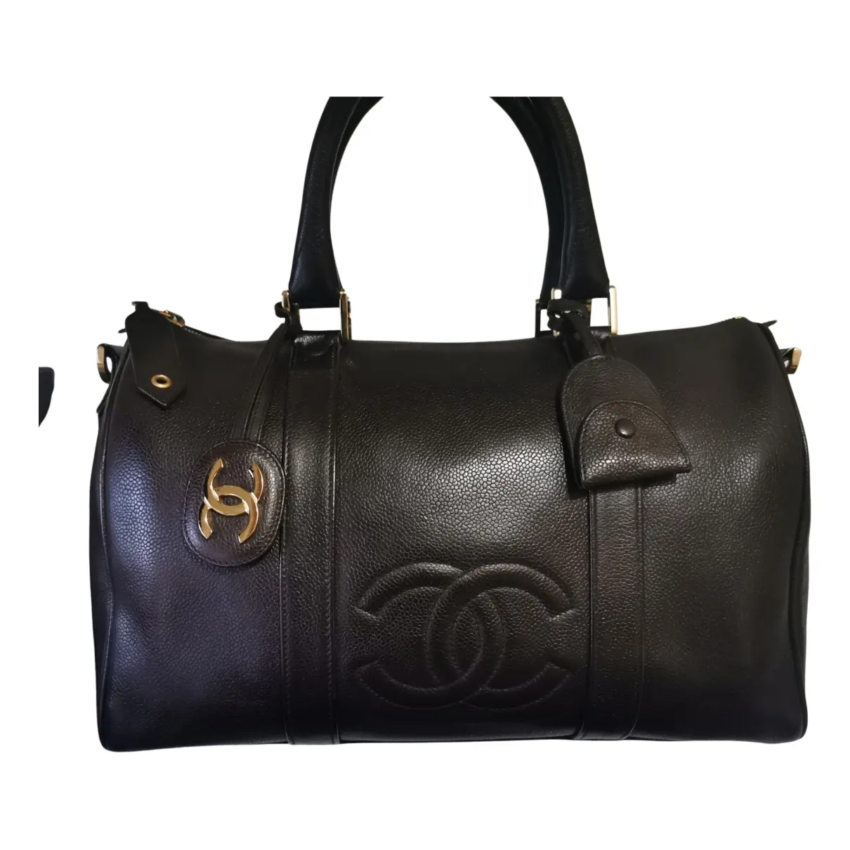 Classic CC Shopping leather handbag Chanel - Vintage