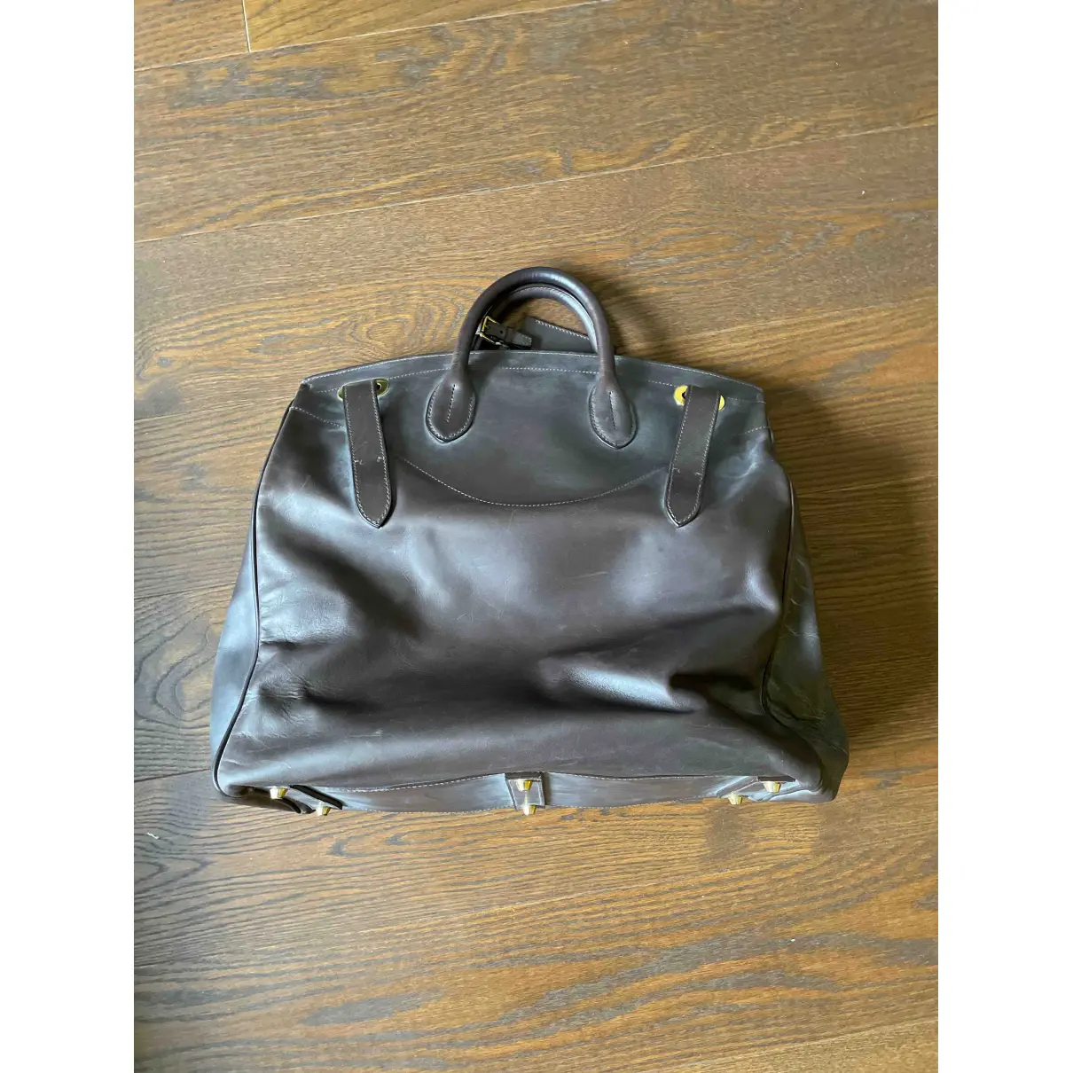 Classique  leather travel bag Ralph Lauren Collection