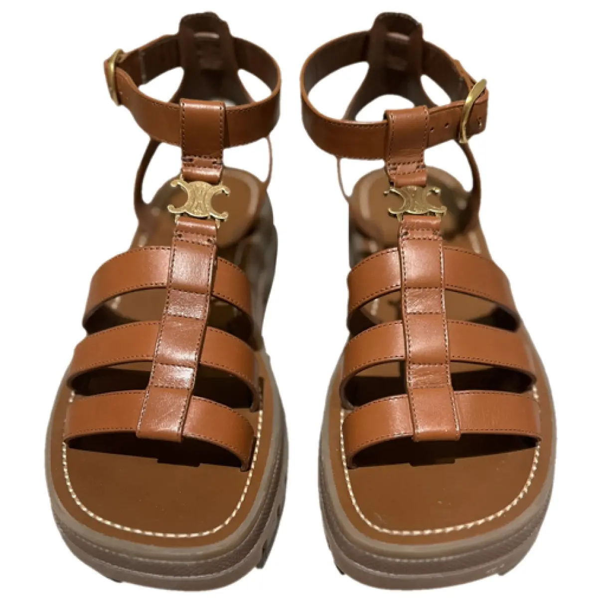 Clea leather sandal