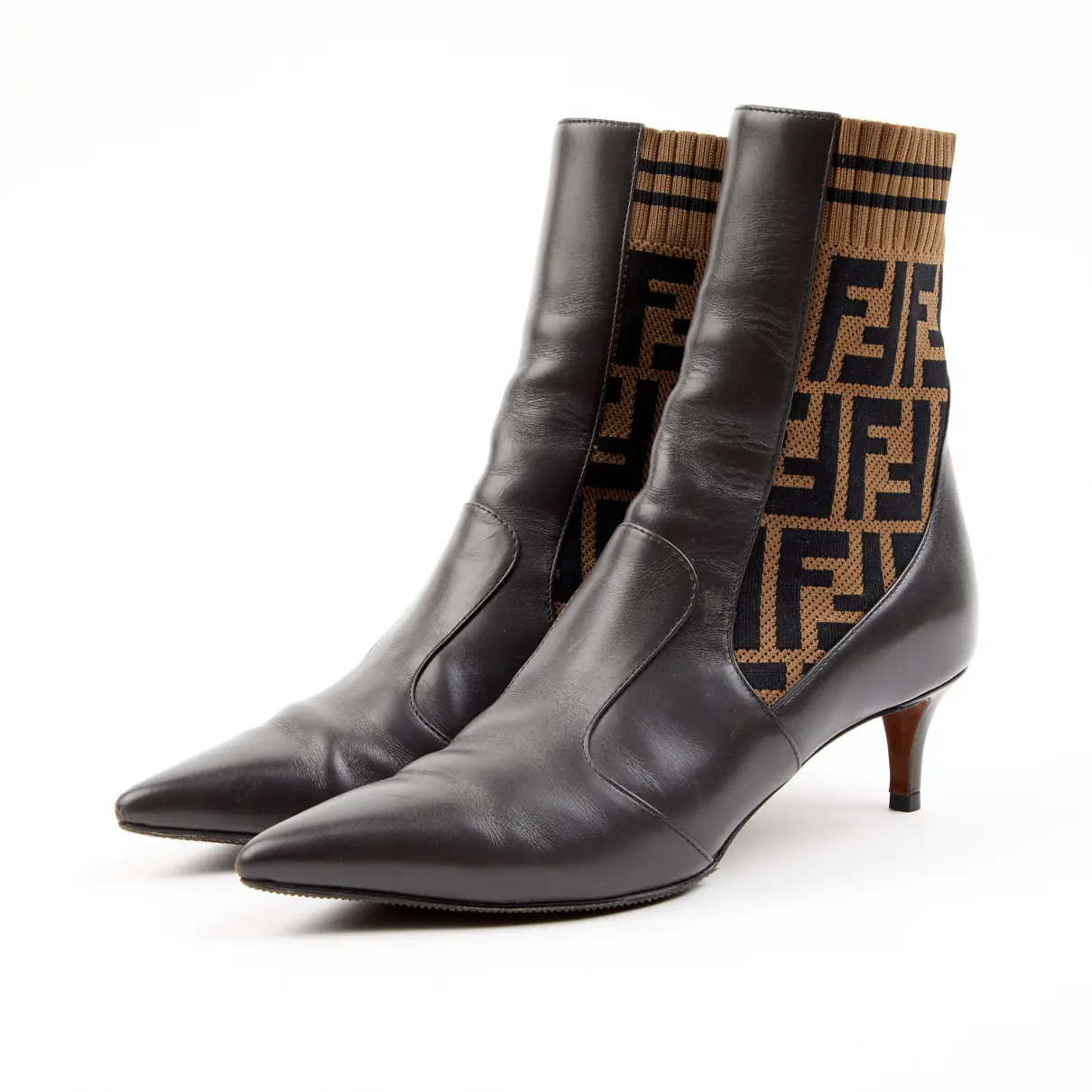 Buy Fendi Colibri leather ankle boots online