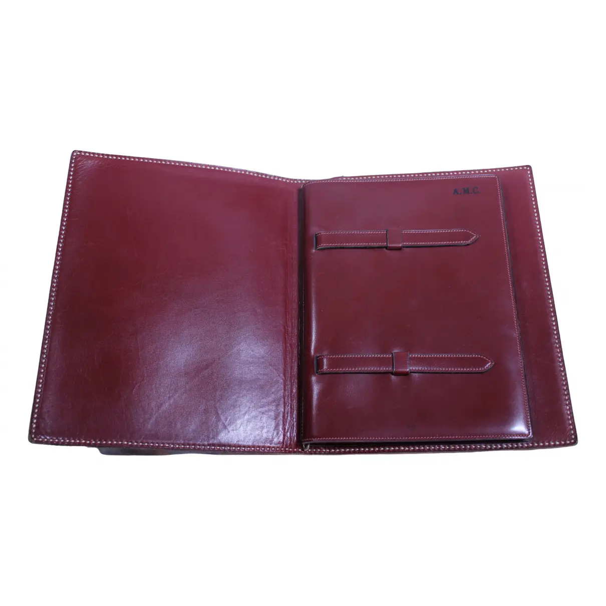 Buy Hermès Couverture d'agenda GM leather diary online - Vintage