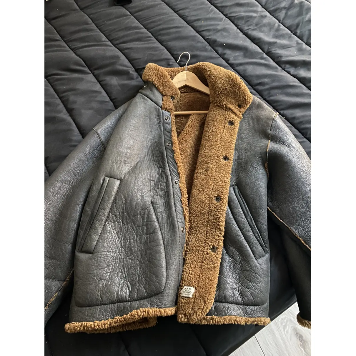 Leather jacket C.P. Company