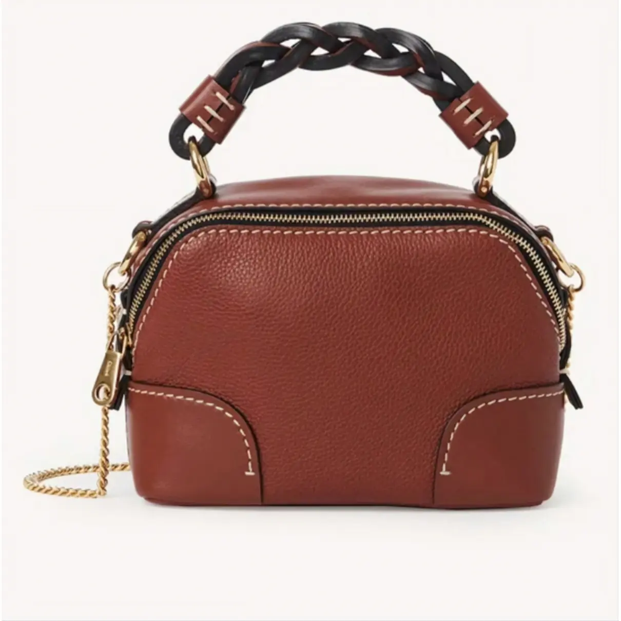 Buy Chloé Daria leather handbag online