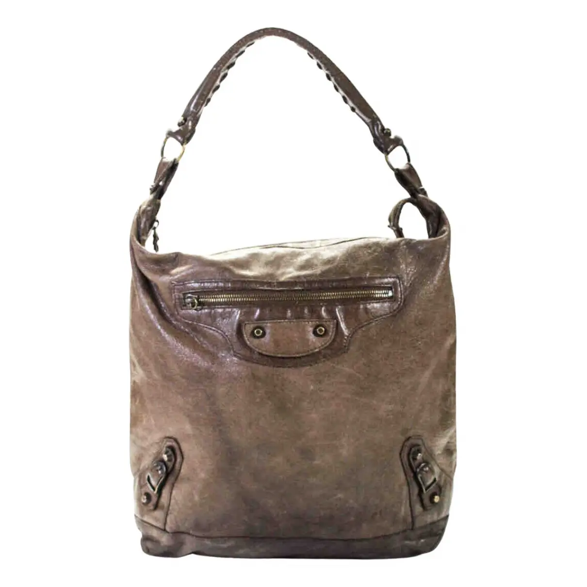 Day  leather handbag Balenciaga