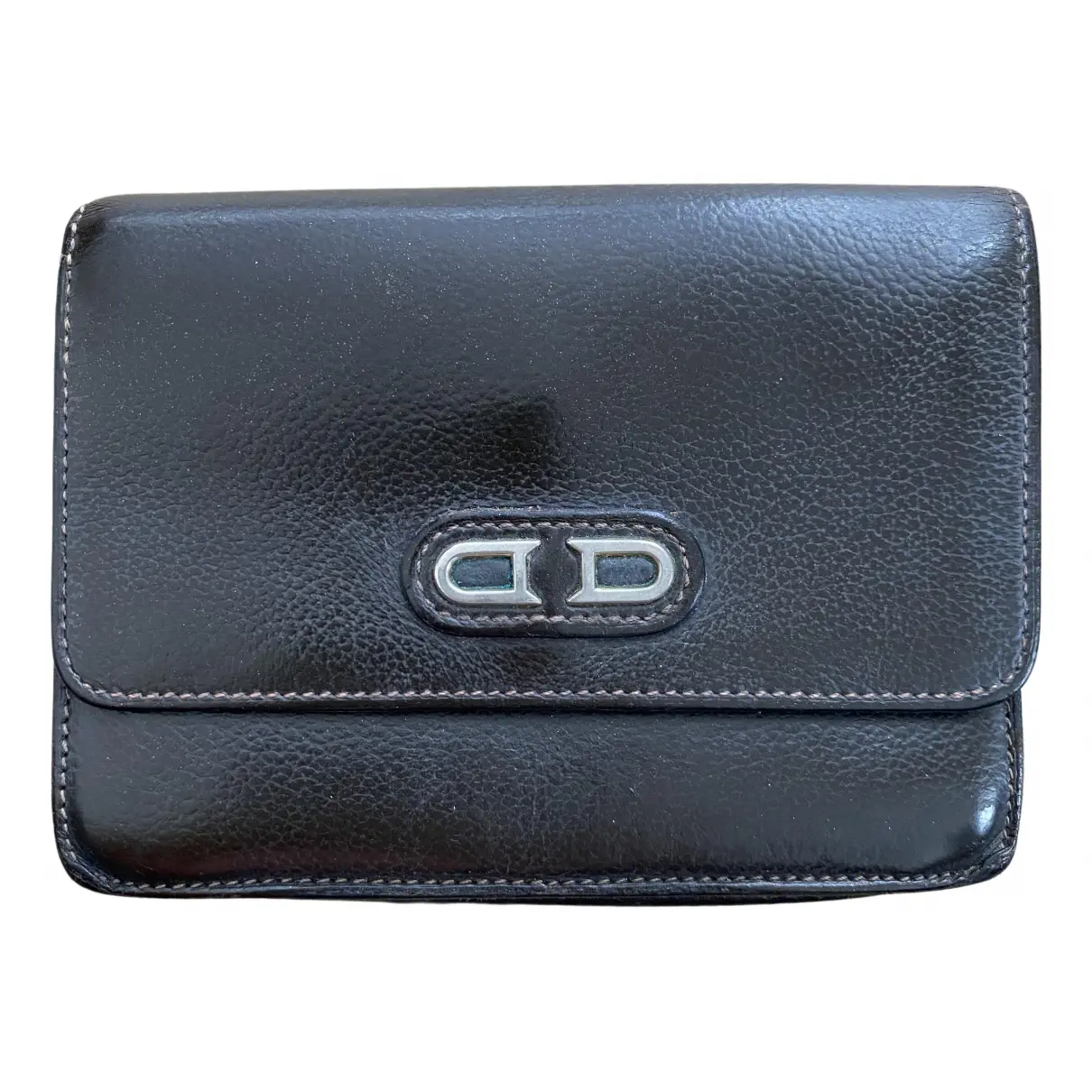 Leather wallet Delvaux - Vintage