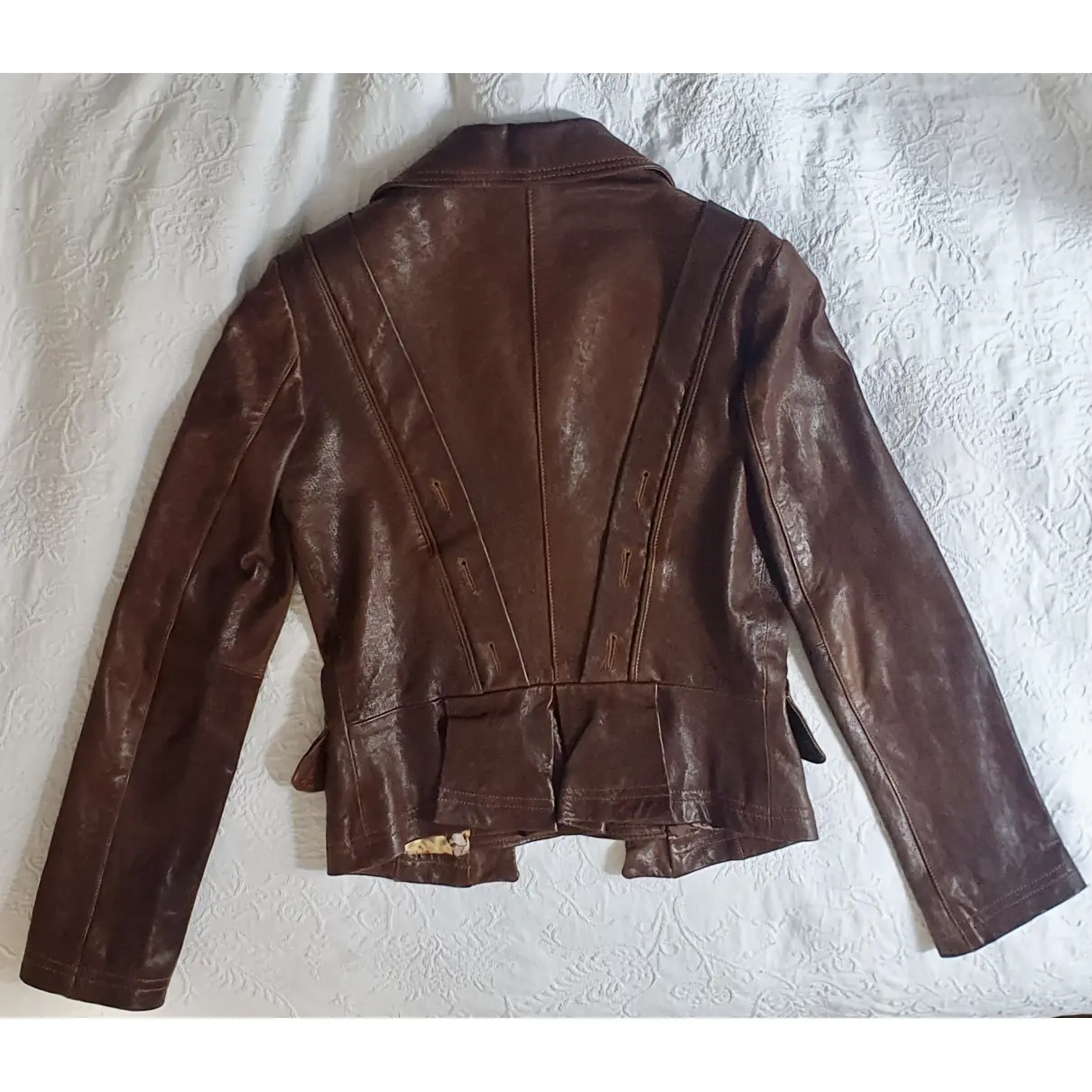 Buy D&G Leather biker jacket online