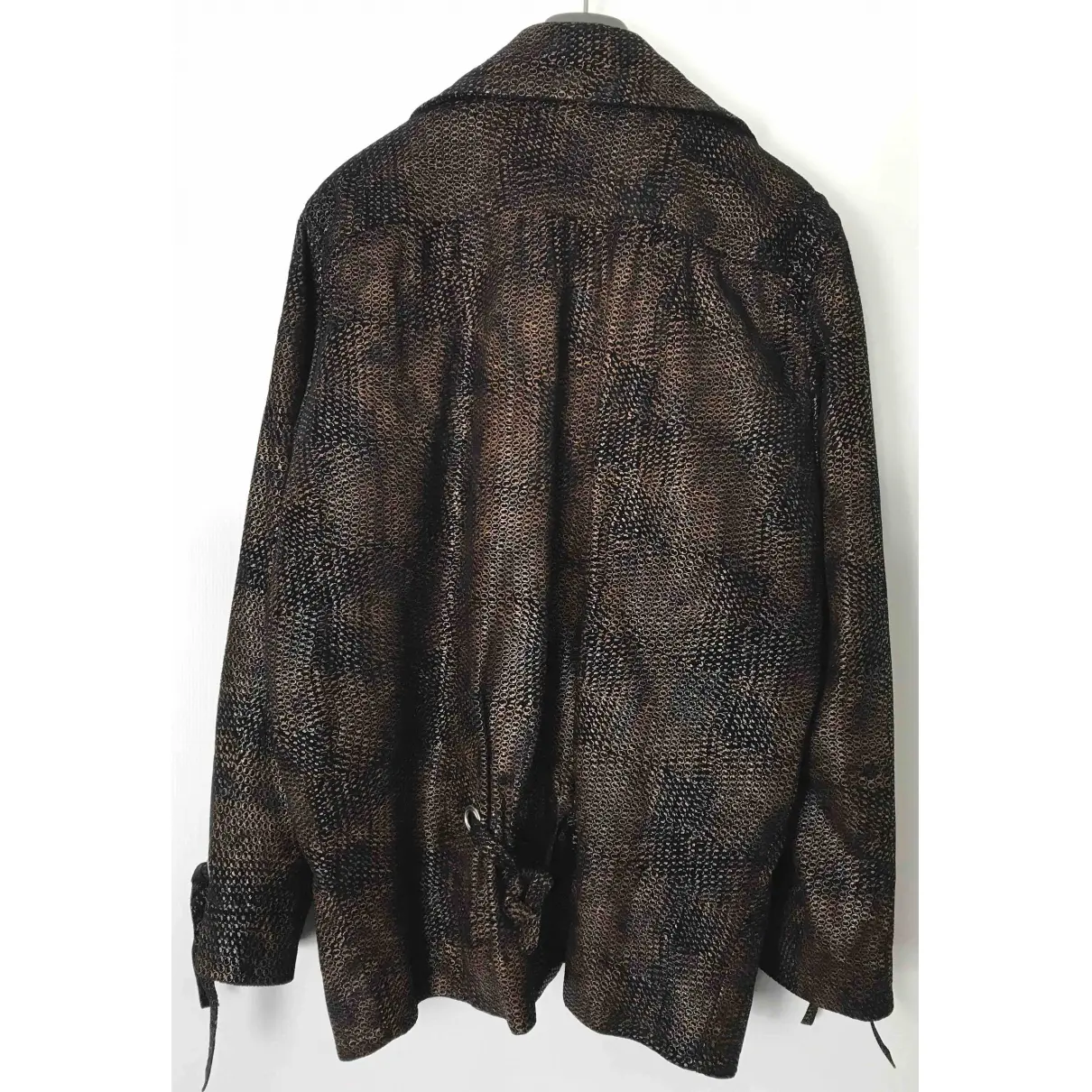 Leather biker jacket Dior - Vintage