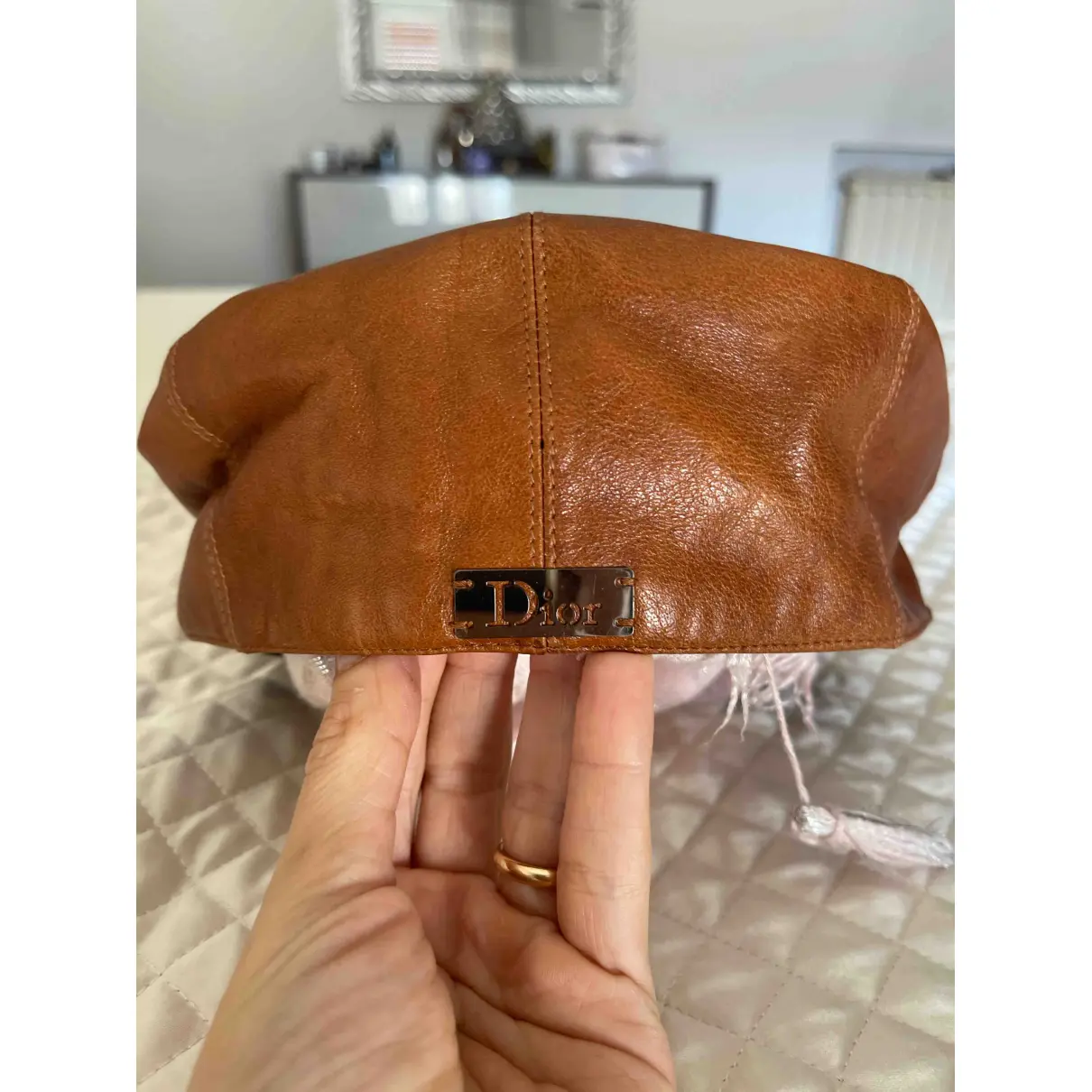 Buy Dior Leather beret online - Vintage