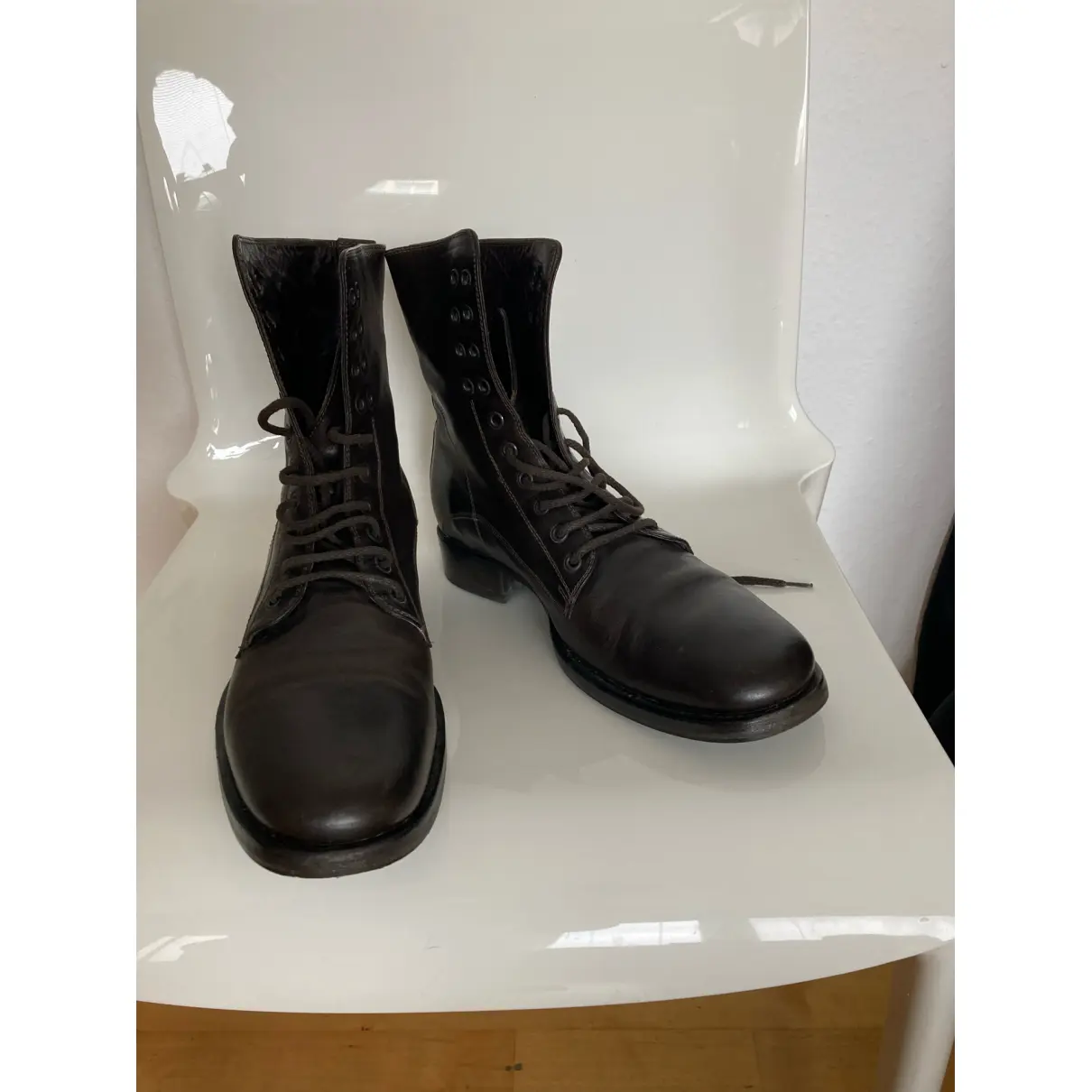 Buy Dior Homme Leather boots online