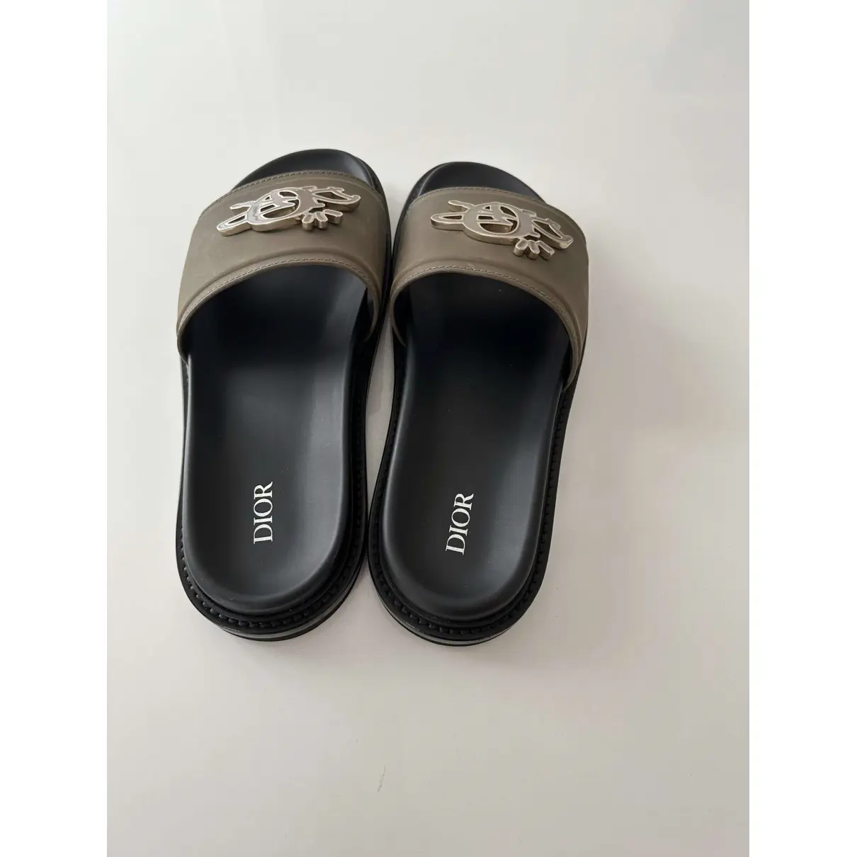 Leather sandals Dior Homme