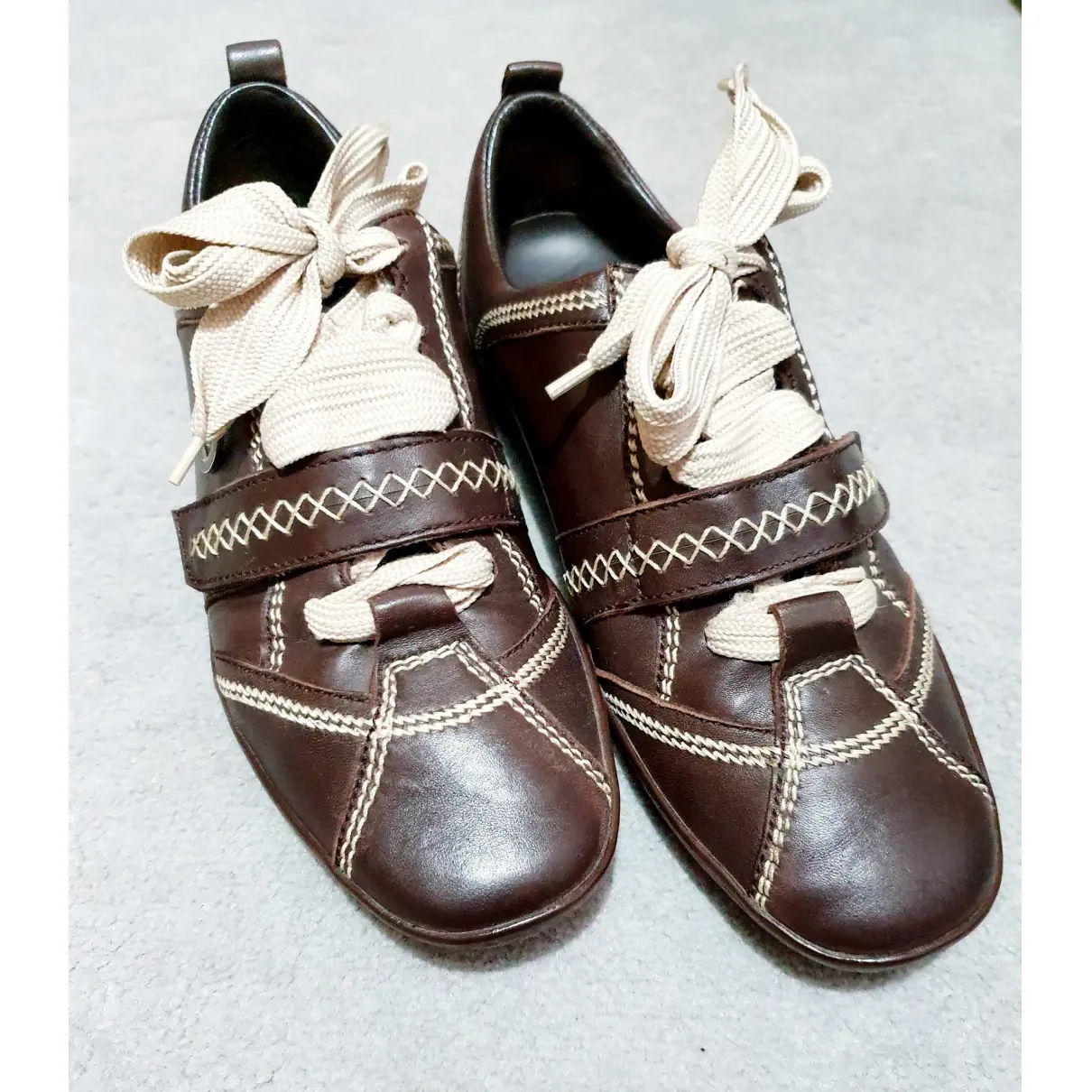 Buy Dior Leather low trainers online - Vintage