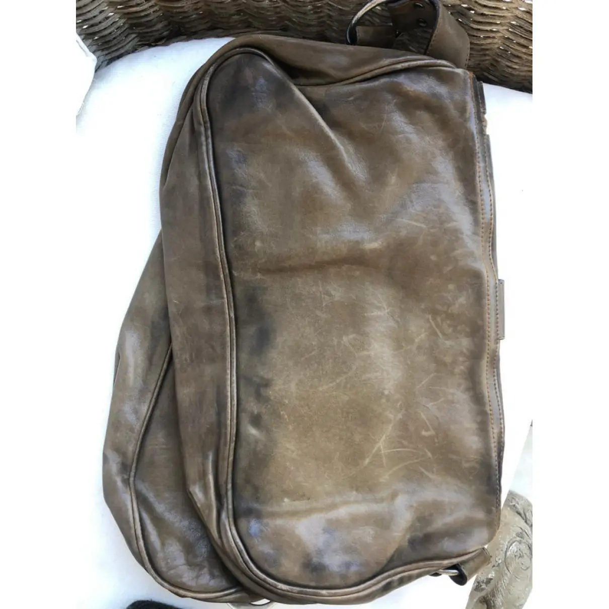 Diorangeles leather crossbody bag Dior - Vintage