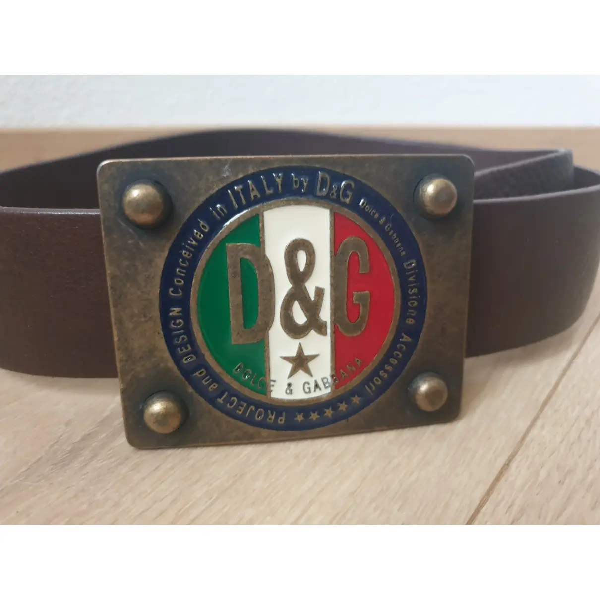 Dolce & Gabbana Leather belt for sale - Vintage