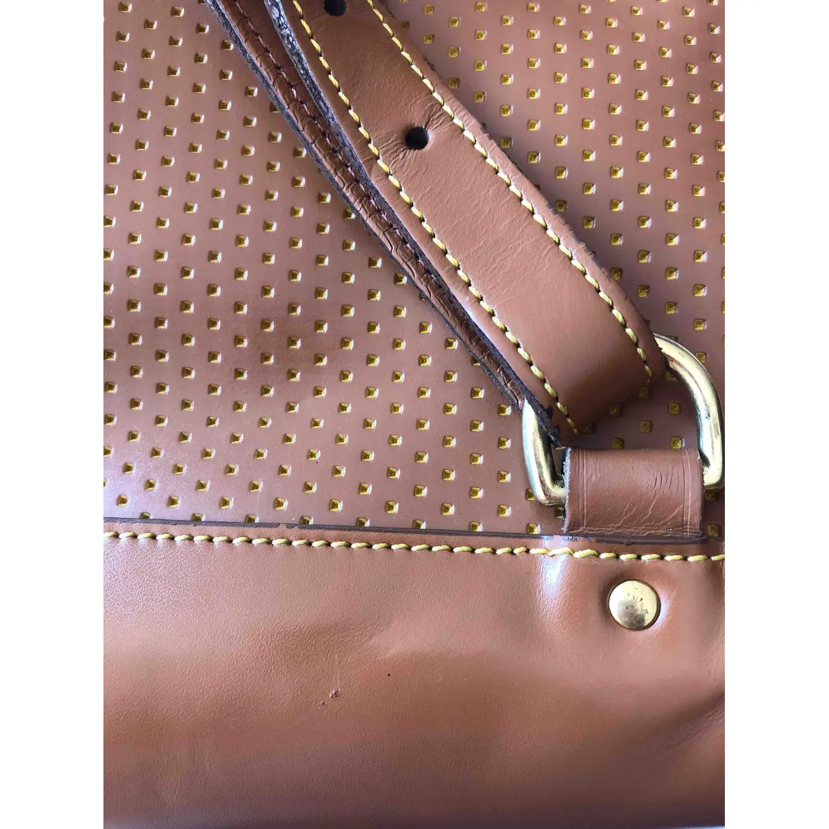 Leather backpack Dooney and Bourke