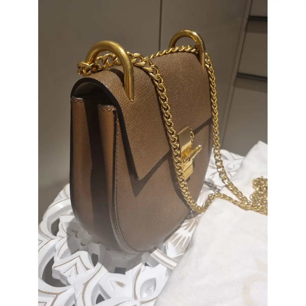 Buy Chloé Drew leather crossbody bag online