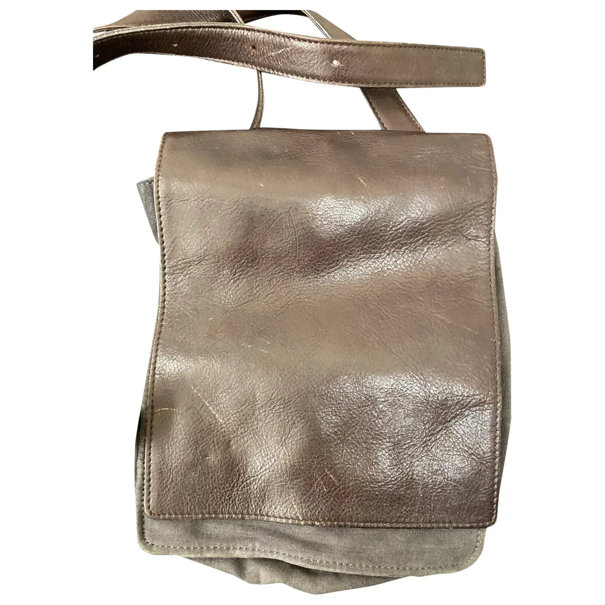 Leather travel bag Dries Van Noten