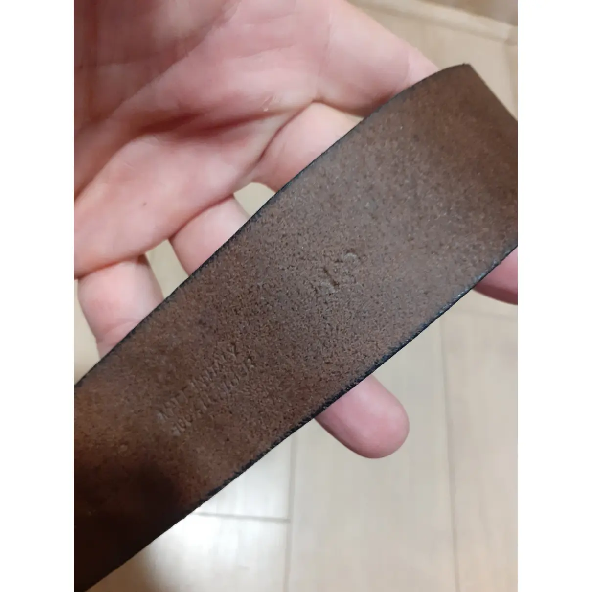 Leather belt Dsquared2