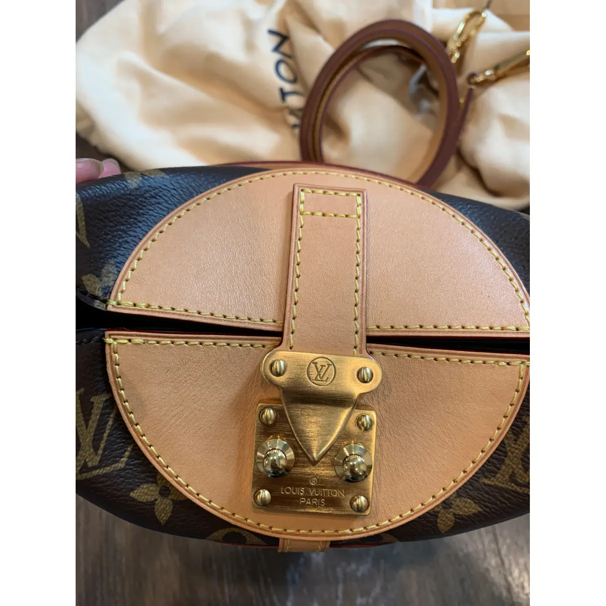 Duffle leather crossbody bag Louis Vuitton