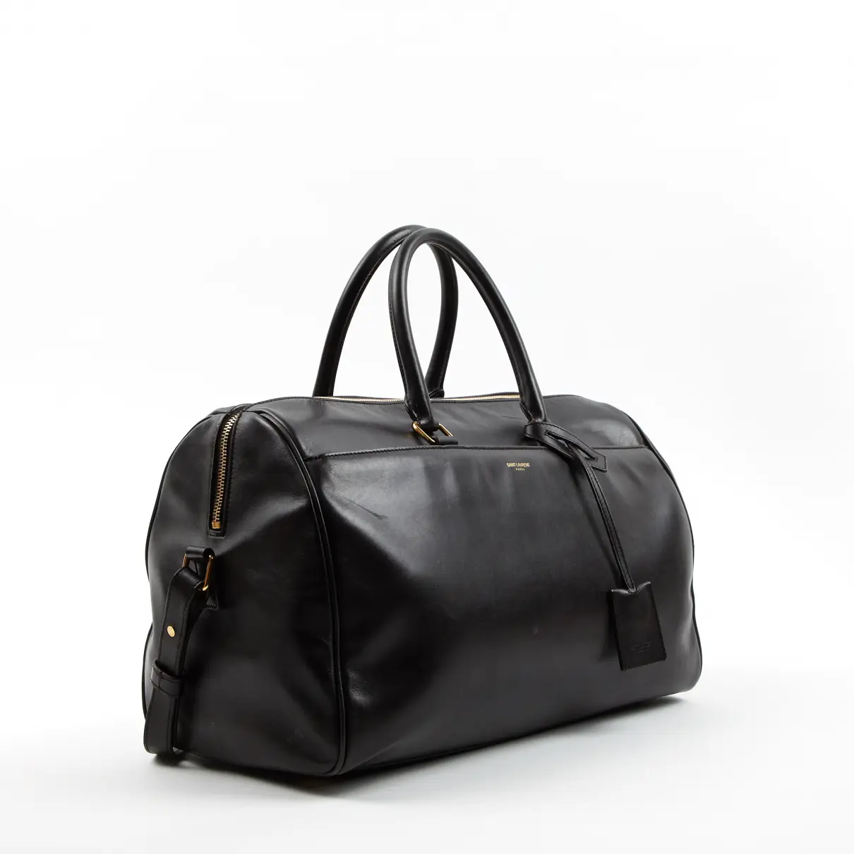 Buy Saint Laurent Duffle leather handbag online