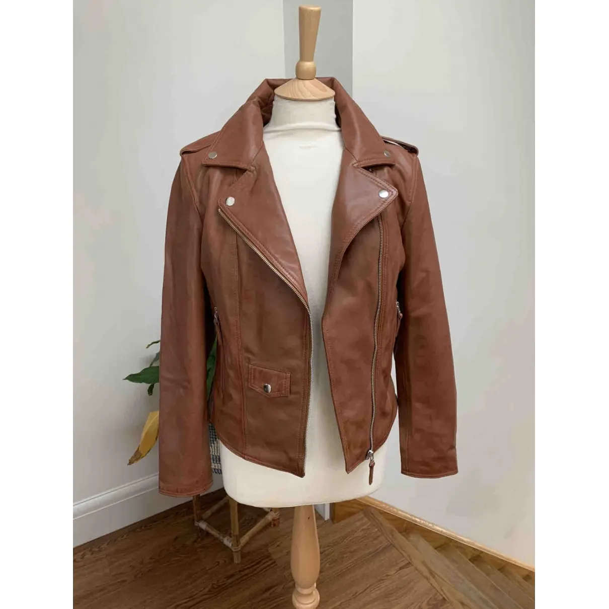 Each x Other Leather biker jacket for sale