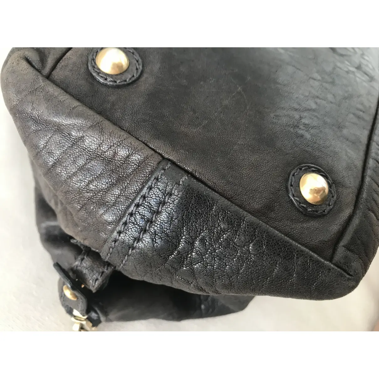 Easy leather handbag Yves Saint Laurent - Vintage