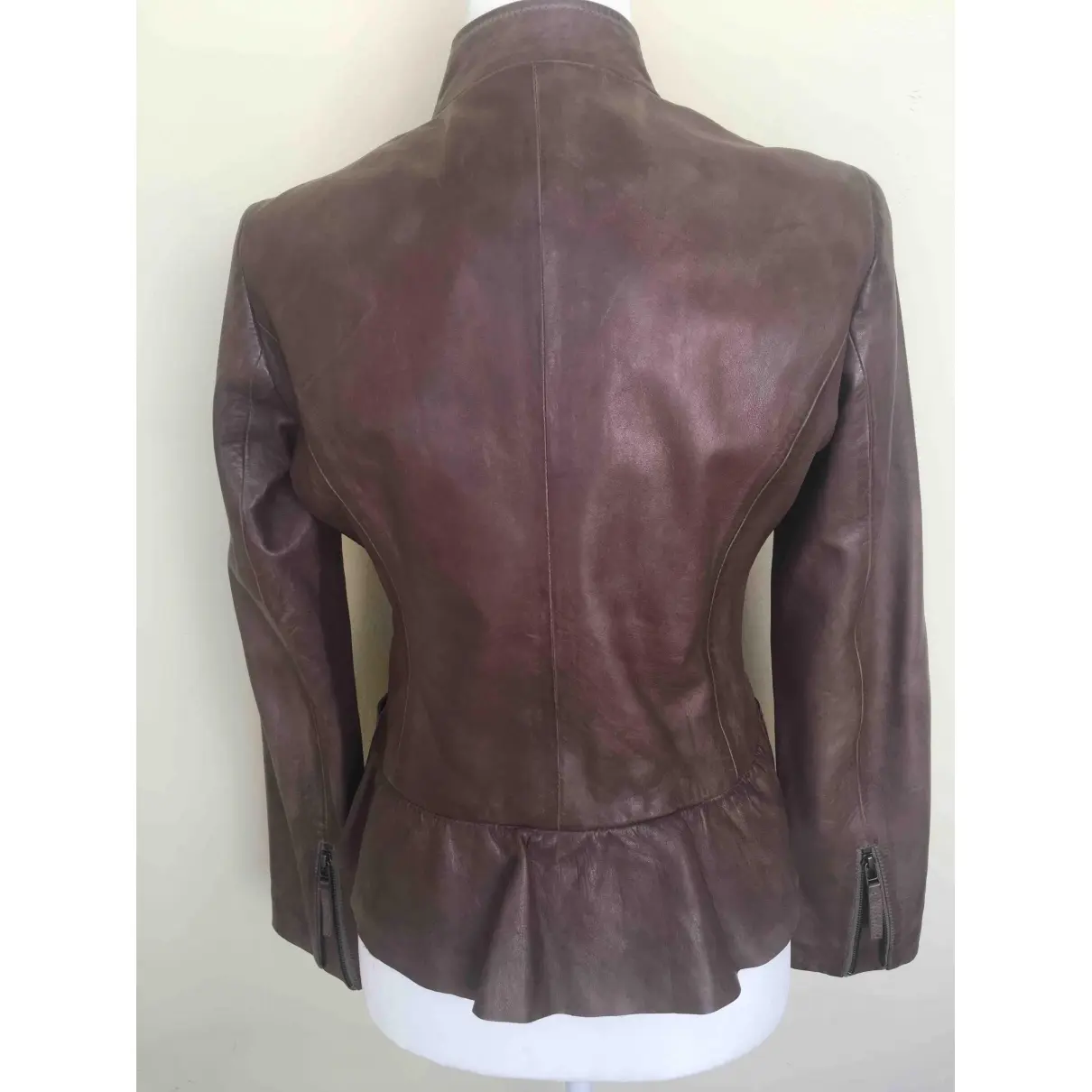 Buy Elie Tahari Leather jacket online