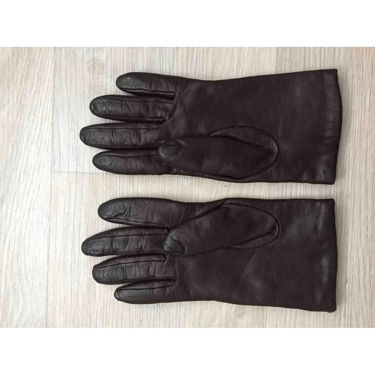 Emporio Armani Leather gloves for sale