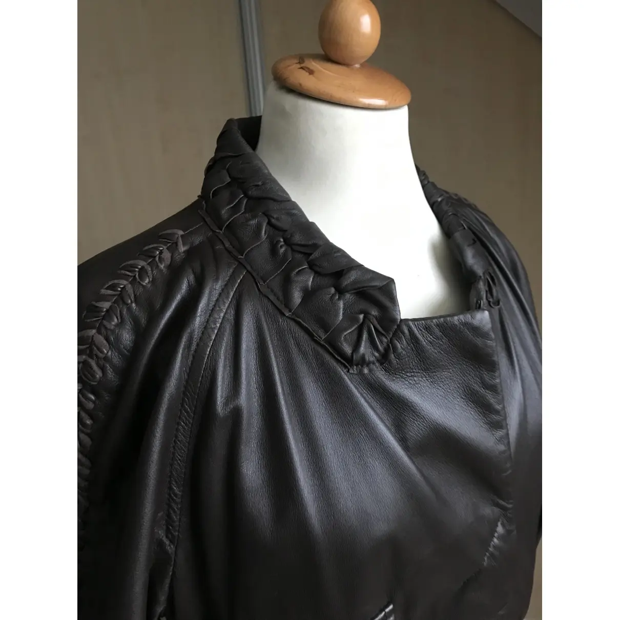 Leather dress Ermanno Scervino