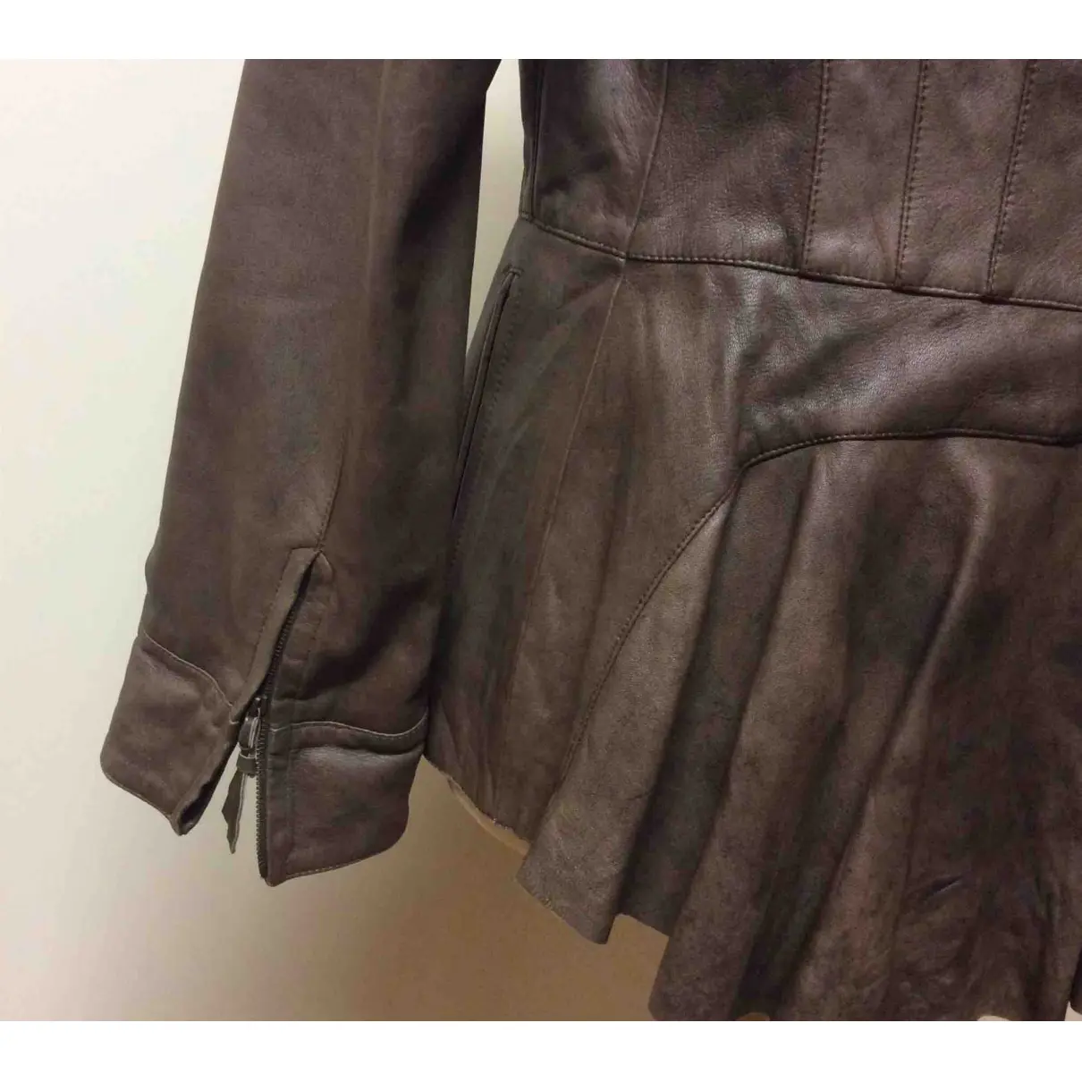 Leather jacket Ermanno Scervino